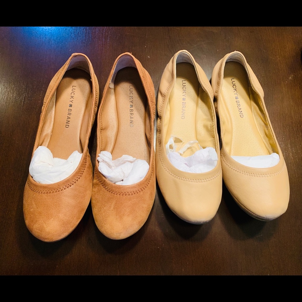 Lot of 2 Lucky🍀 Brand Ballet Flats
